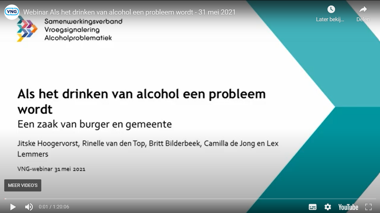 Terugkijken: Webinar ‘Als drinken een probleem wordt: een zaak van burger en gemeente’